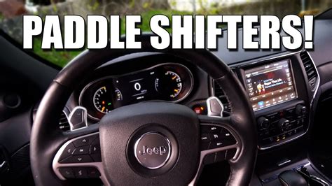 That means that if you down shift to 4th gear then the trans will go no higher than 4th gear. . How to turn off paddle shifters jeep grand cherokee 2022